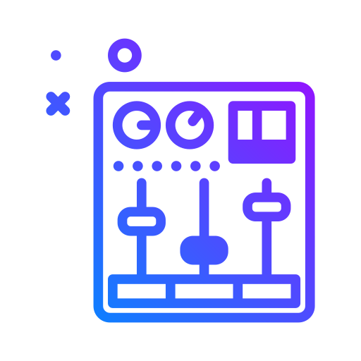 mezclador de música icono gratis