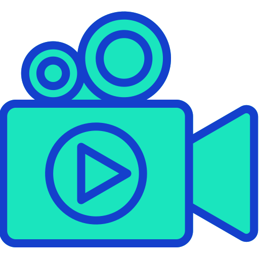 camara de video icono gratis