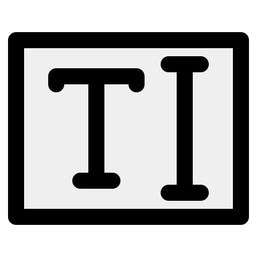 Text free icon