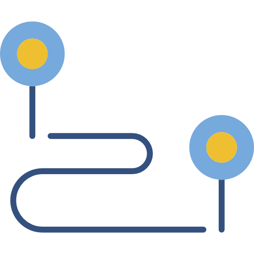 Маршрут бесплатно иконка