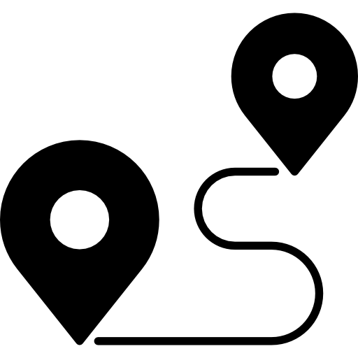 Маршрут бесплатно иконка