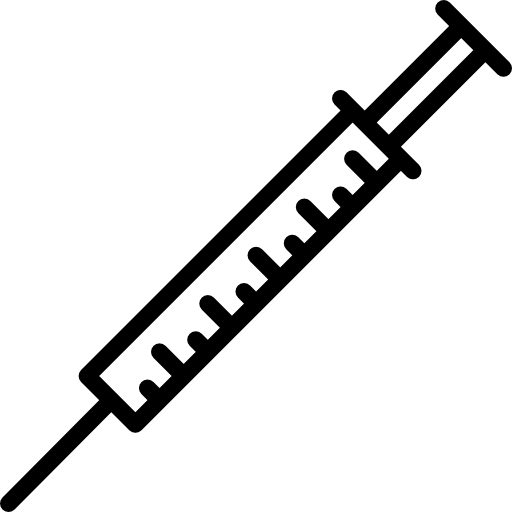 Injection free icon Injection free icon