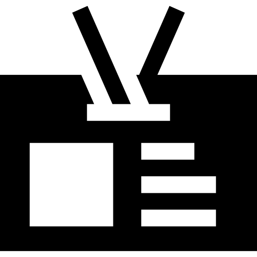 신분증 무료 아이콘