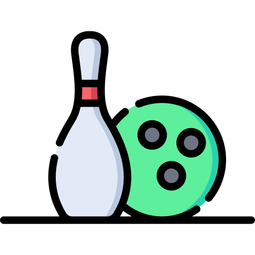 Bowling Special Lineal color icon