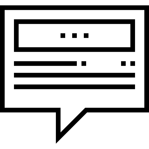Chat free icon