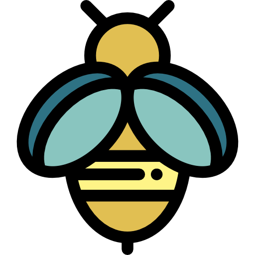 abeja icono gratis