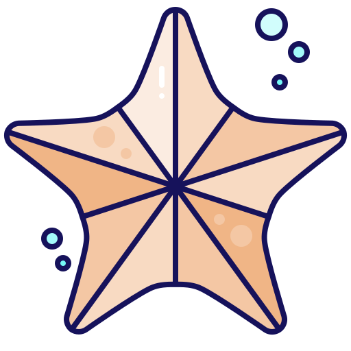 estrella de mar icono gratis