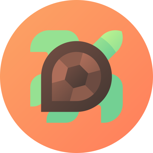 Sea turtle free icon