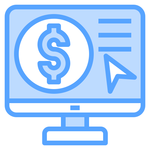 Online payment free icon
