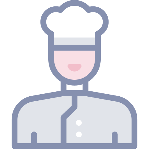 Chef Detailed color Lineal color icon