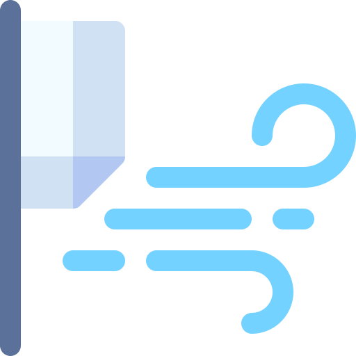 Air flow free icon Air flow free icon