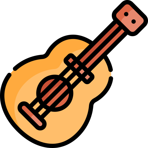 guitarra icono gratis