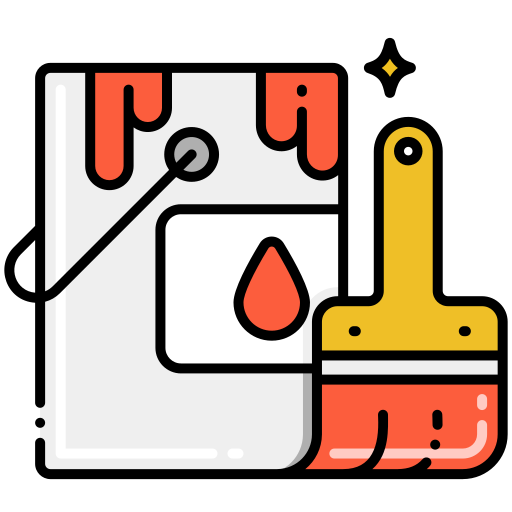 Paint bucket free icon
