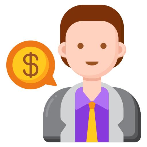 conseiller financier Icône gratuit conseiller financier Icône gratuit