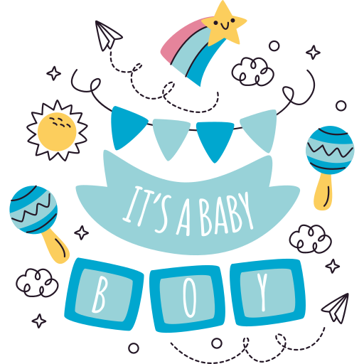 It's a Boy! - Baby Boy - Sticker