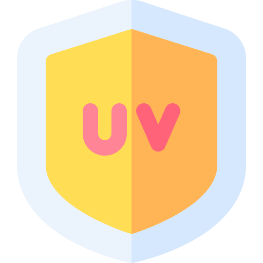 protección uv icono gratis