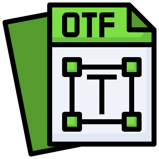 archivo otf icono gratis