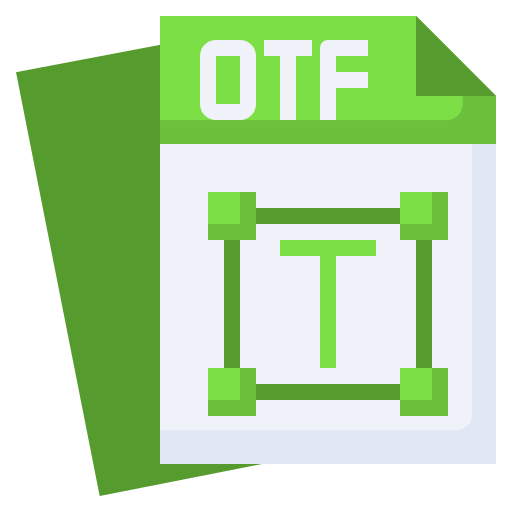 archivo otf icono gratis