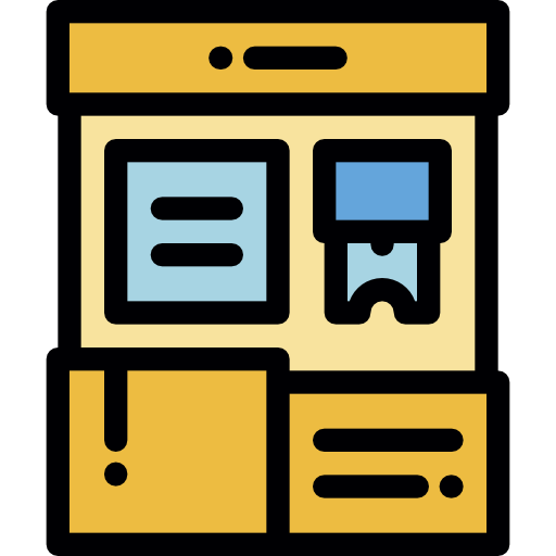 Ticket office free icon
