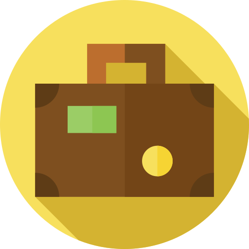 Suitcase free icon