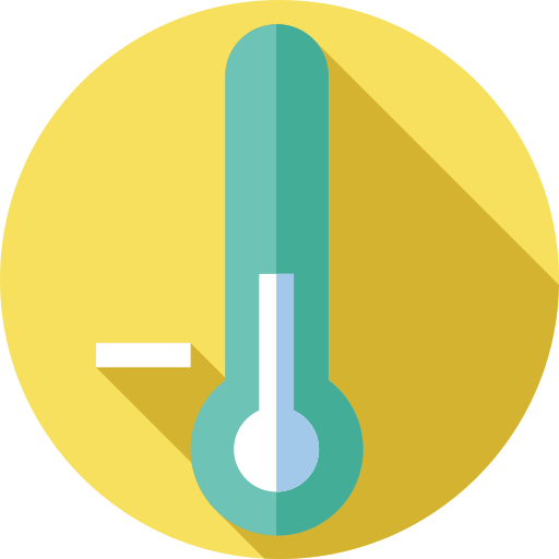 la temperatura icono gratis