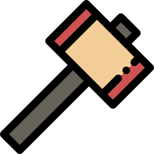martillo icono gratis