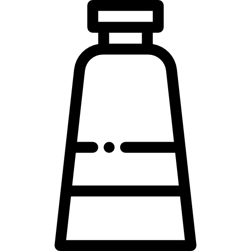 tubo de pintura icono gratis