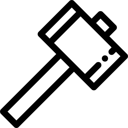 martillo icono gratis