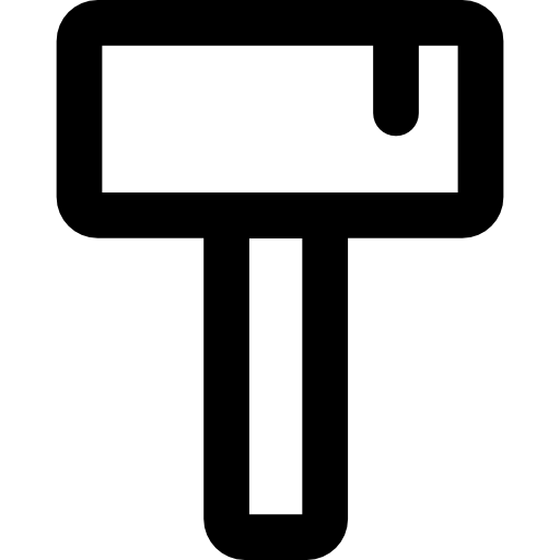 martelo grátis ícone