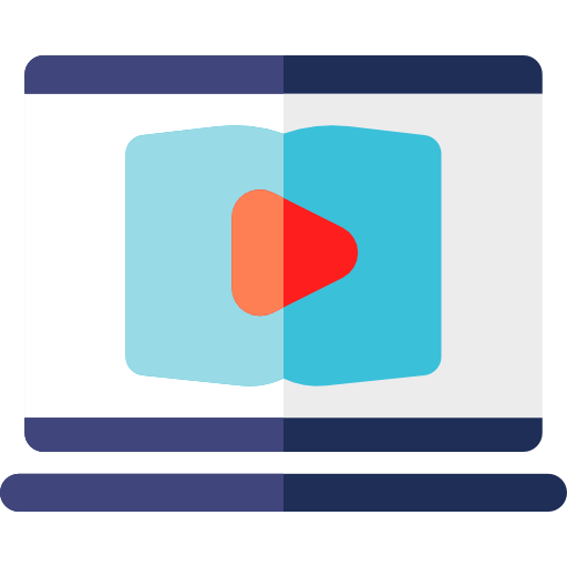 reproductor de video icono gratis