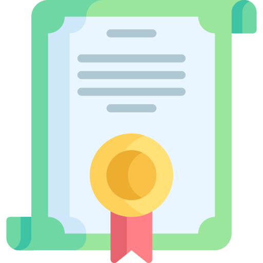 certificado grátis ícone certificado grátis ícone