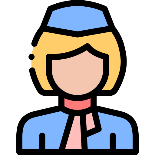 Stewardess free icon Stewardess free icon