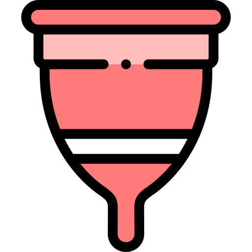 copo menstrual grátis ícone