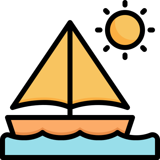 Sailing free icon Sailing free icon