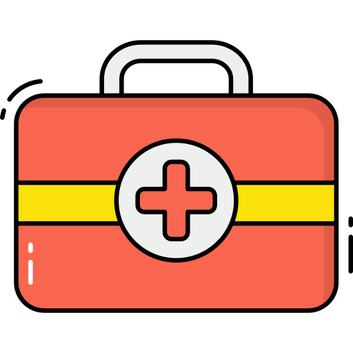 First aid kit Generic Outline Color icon