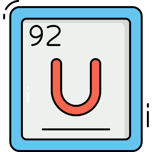 Uranium free icon