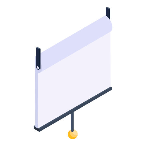 pantalla de proyección icono gratis