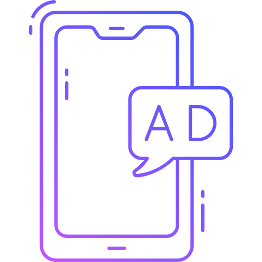 anuncio publicitario icono gratis