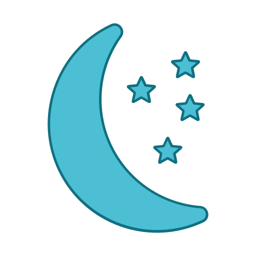 lua e estrelas grátis ícone lua e estrelas grátis ícone