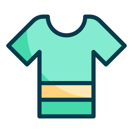 Tshirt Generic Outline Color icon