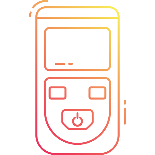 detector de radiacion icono gratis