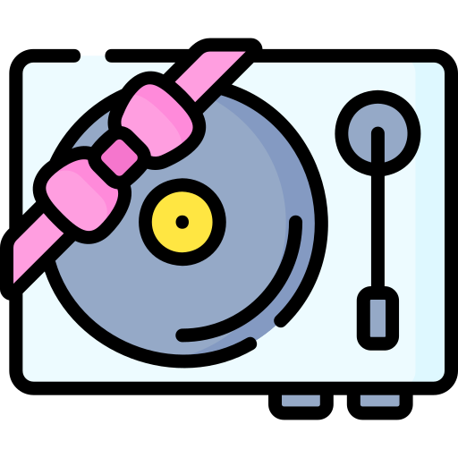 Turntable Special Lineal color icon