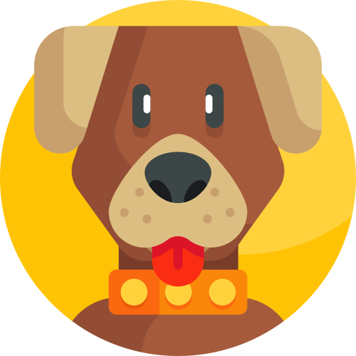 perro icono gratis