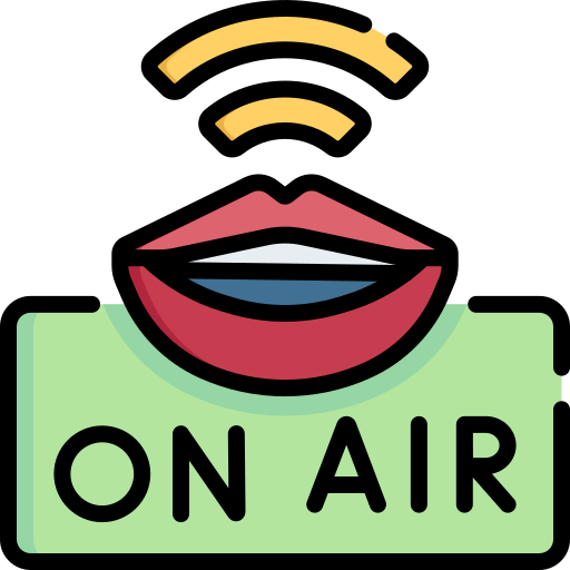 On air free icon On air free icon