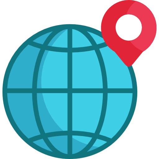 en todo el mundo icono gratis