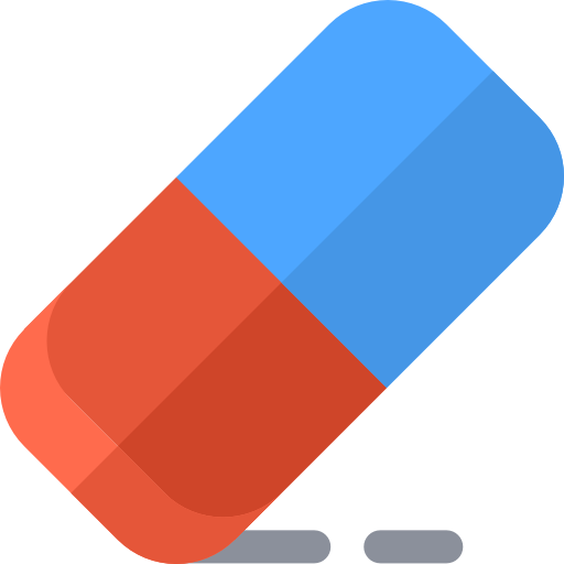 borrador icono gratis