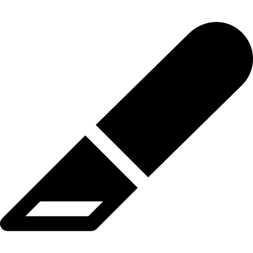 cortador icono gratis