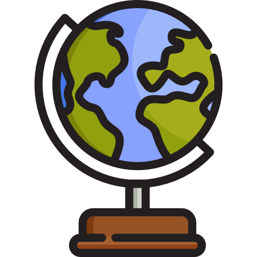 Earth globe Special Lineal color icon