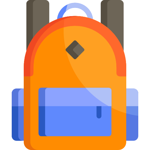 mochila icono gratis