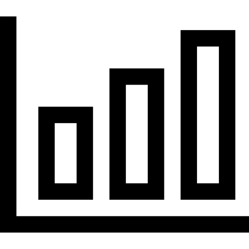 Bar chart Basic Straight Lineal icon